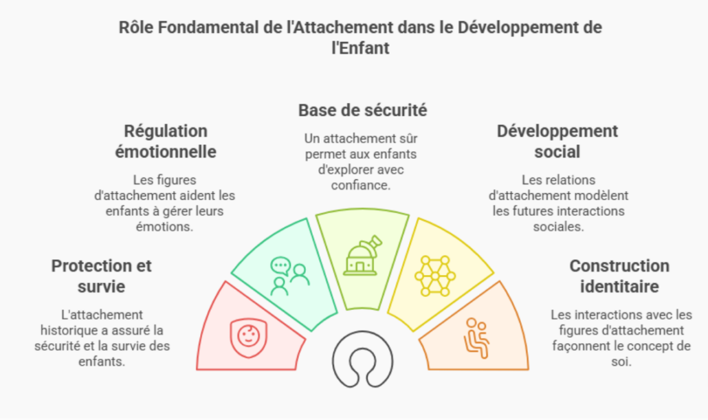 Le rôle de l'attachement dans le développement de l'enfant